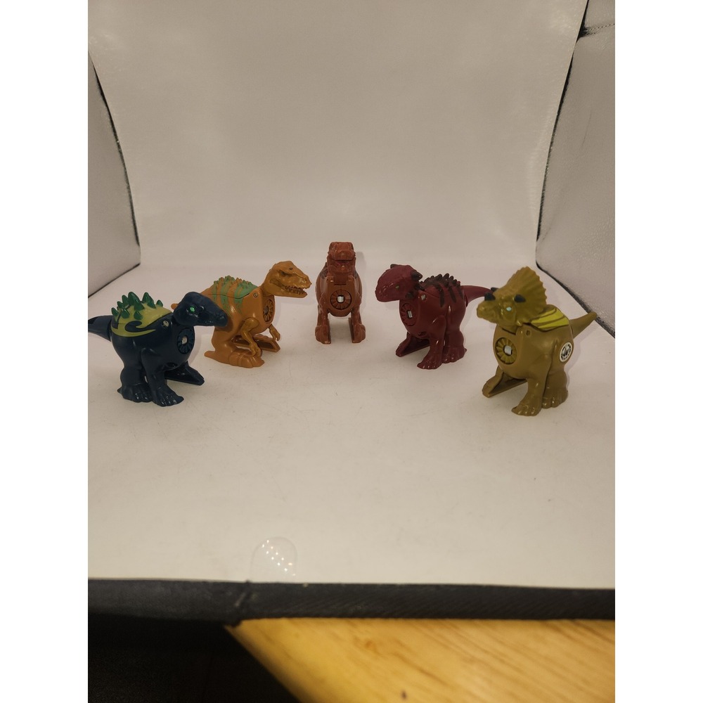 Jurassic World Brawlasaurs Battle Dinosaurs set of 5 Hasbro